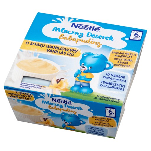 Nestlé Mliečny dezert s vanilkovou príchuťou po 6. mesiaci 400 g