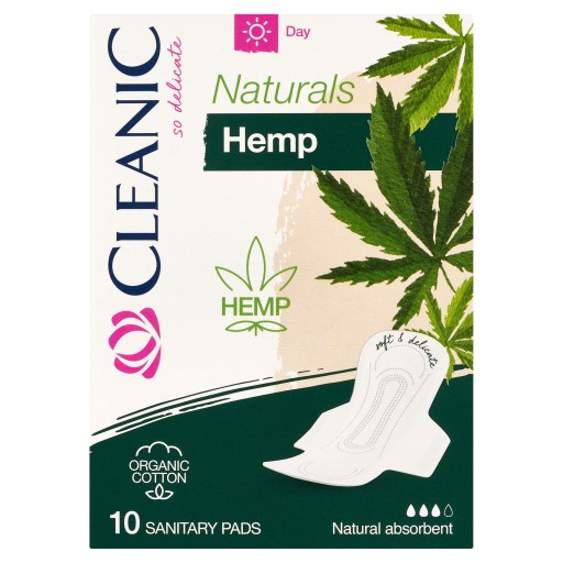 CLEANIC Naturals organické hygienické vložky 10s