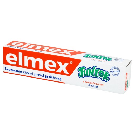 ELMEX ZUBNÁ PASTA PRE DETI 75ml JUNIOR (6-12 ROKOV)