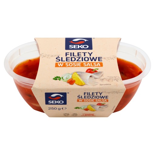 Filety zo sleďa v seko salsa omáčke 250g