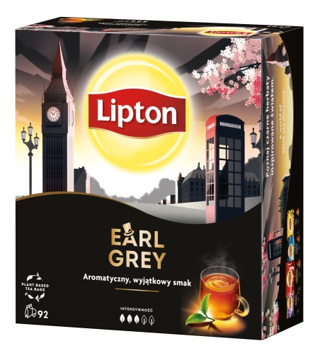 EXPRESS BLACK TEA EARL GREY 92 LIPTONOVÝCH VRECOV DÁTUM 2025