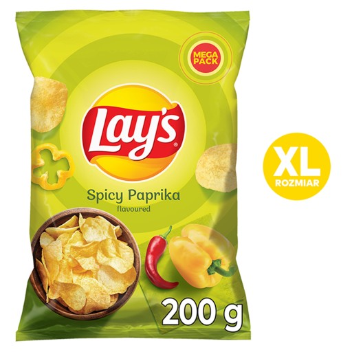 Lay's Lays Pikantné zemiakové lupienky 200g