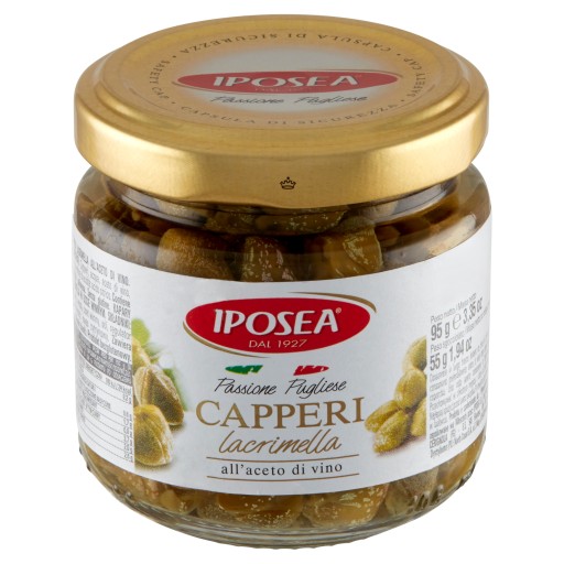 Lacrimella kapary vo vínnom octe 95 g IPOSEA