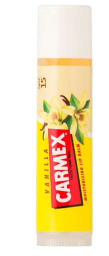 Carmex Wanilia Vanilla ochranný balzam na pery tyčinka na pery SPF15 4,25g