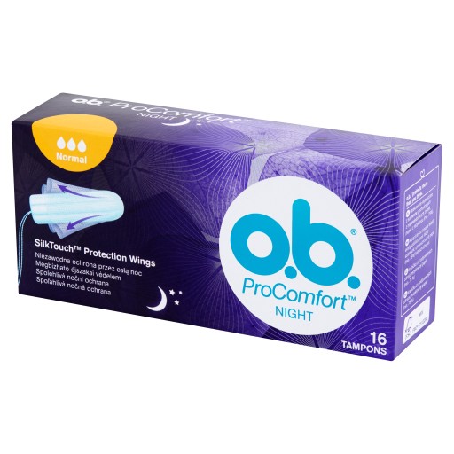 OB ProComfort Night Normal Hygienické tampóny 16 kusov