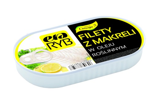 ERA RYB Filety z makrely v rastlinnom oleji 170g Era Ryb 0,17 kg