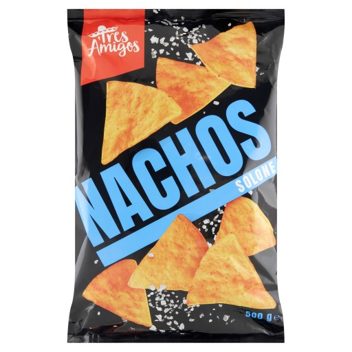 CHrumkavé SALTED NACHOS tortilla chipsy NACHOS SALT 500 G FANEX