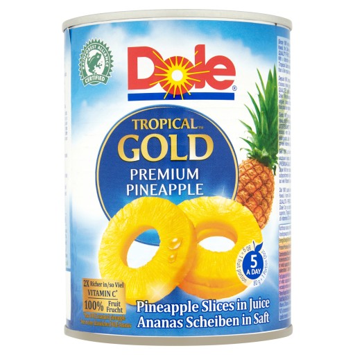 Vog Dole Ananásové plátky 567g