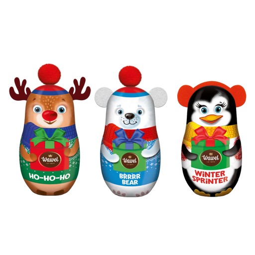 Wawel Jelly Mix Krakowska Choco&Fruity Brrrr Bear 100 g KONZERVY