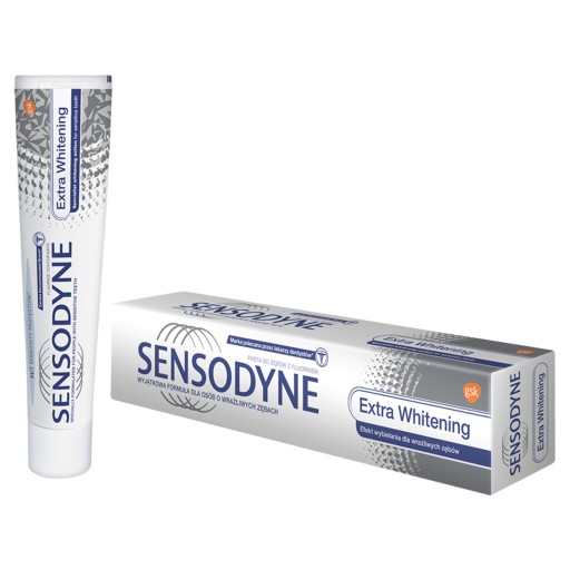 Sensodyne Whitening bieliaca zubná pasta 75ml