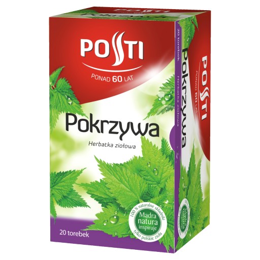 POSTI BYLINKOVÝ ČAJ ŽIHĽAVA 20 vrecúšok