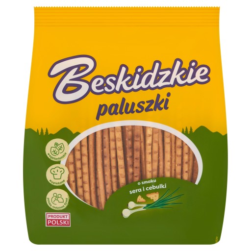 Beskydové tyčinky s príchuťou cibule a syra 180g Aksam