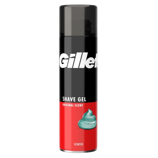 Gillette Original Scent gél na holenie 200 ml