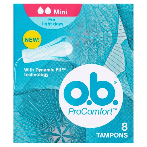O.B. ProComfort Mini hygienické tampóny 8 kusov