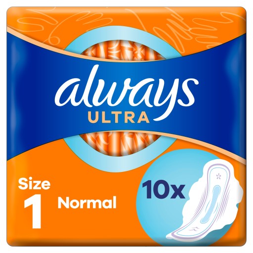 Hygienické vložky Always Ultra Normal 10 ks