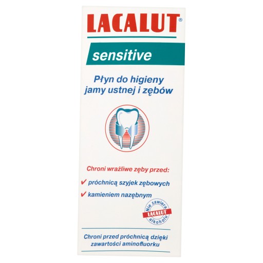 LACALUT SENSITIVE tekutina na ústnu hygienu 300 ml