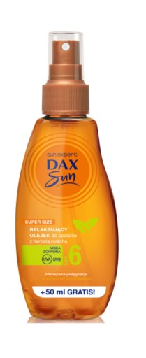 Dax Cosmetics Relaxačný olej na opaľovanie