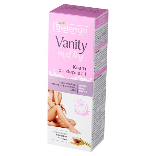 Bielenda Vanity Milky depilačný krém s ryžovým mliekom 100ml