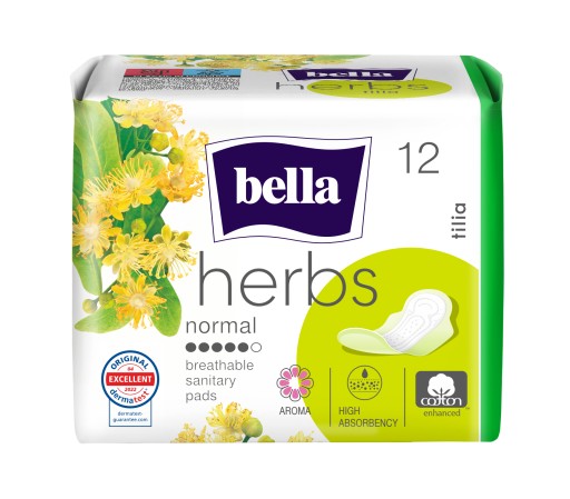 Bella herbs hygienické vložky s lipovým kvetom 12 ks.