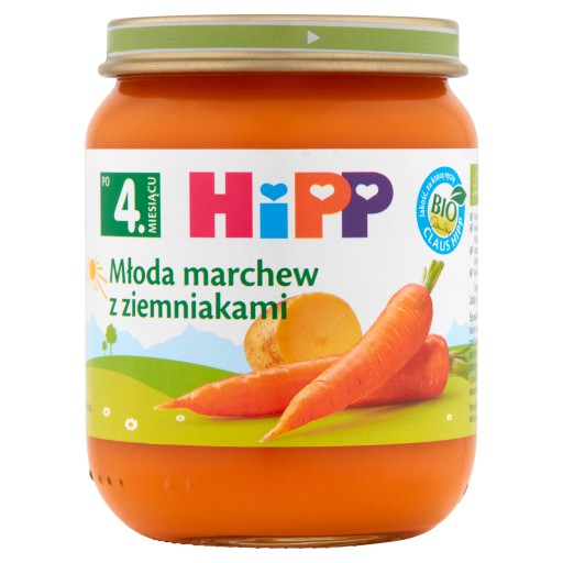 Hipp Bio Mrkva prvá zelenina 5m 125g
