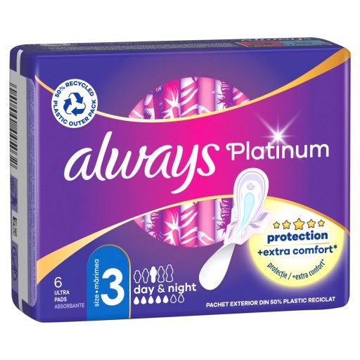 Always Ultra Night&Day Platinum 6 ks