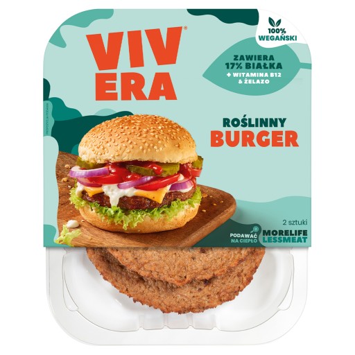 Rastlinné hamburgery Vivera 150 g