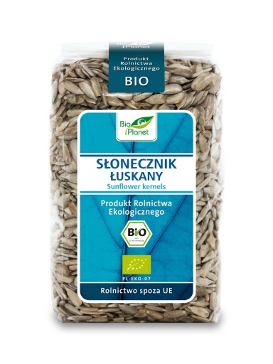 .BIO PLANET BIO slnečnicové semienka bez lepku 350g
