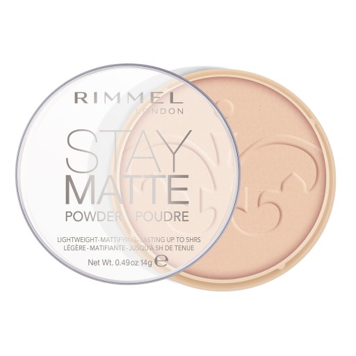 RIMMEL STONE POWDER STAY MATTE 003 PEACH GLOW 14G