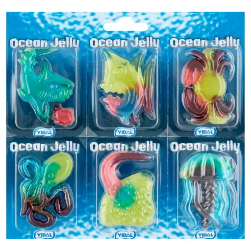 Ocean Jelly Vidal želé vodné živočíchy 6ks/66g