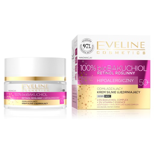 Eveline Cosmetics Biobakuchiol krém na tvár 50+