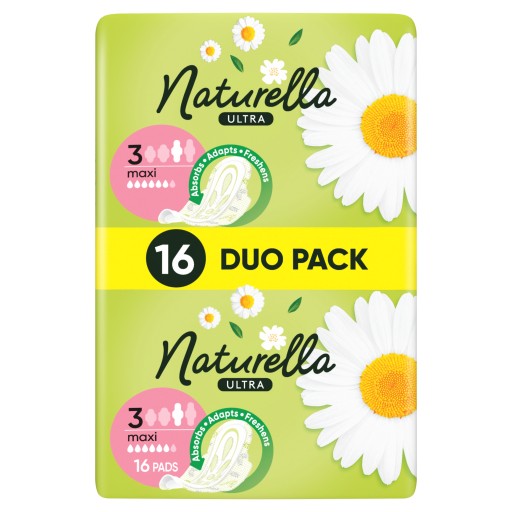 NATURELLA MAXI ULTRA SANITÁRNE NAPS X 16