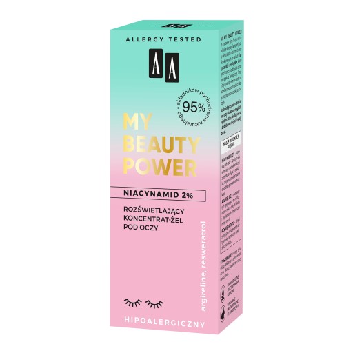AA My Beauty Power koncentrát-očný gél 15 ml