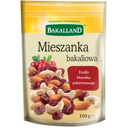 Bakalland Miešané sušené ovocie a orechy 100 g