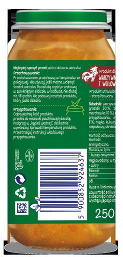 BoboVita Hovädzí prívarok 250 g