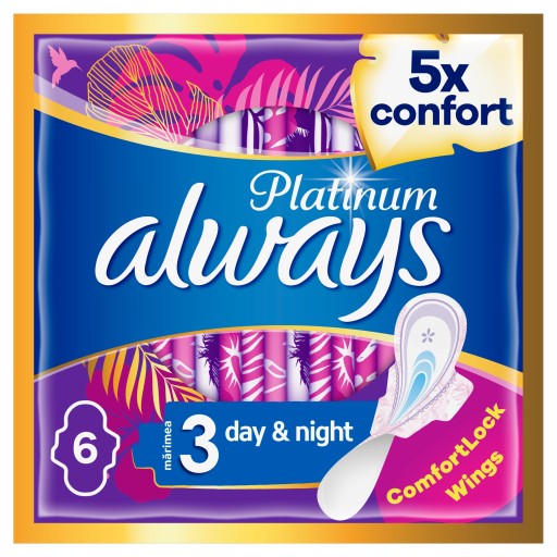 Always Ultra Night&Day Platinum 6 ks