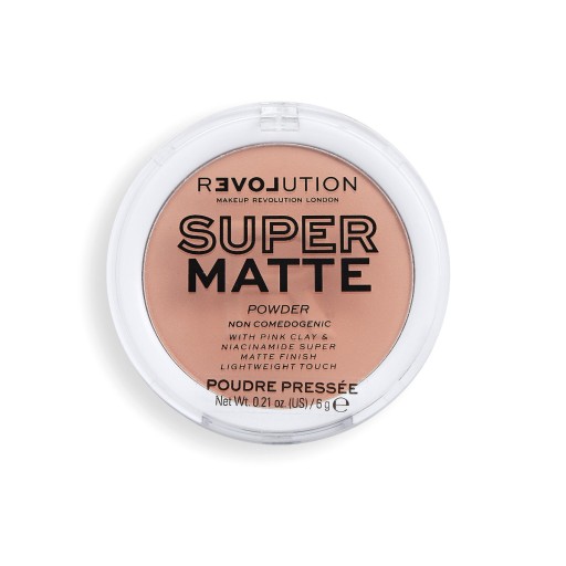 REVOLUTION Super Matte Pressed Powder Medium Tan Mattifying powder 6g