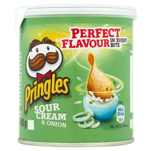 Pringles kyslá smotana Cibuľové chrumky 40 g
