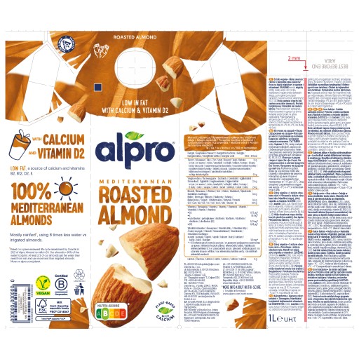 Originálny Alpro mandľový nápoj 1l