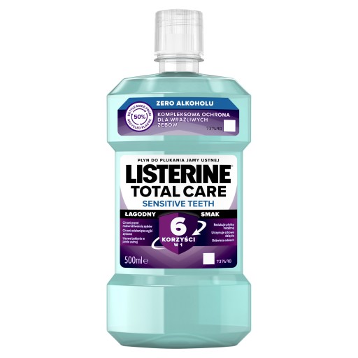 Ústna voda Listerine Total Care Sensitive Mild Taste 50
