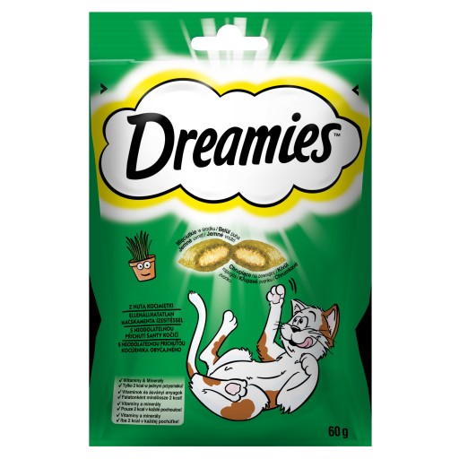 ZMLUVA SNACK ZMLUVA O KRMIVO PRE MAČKY DREAMIES CATNIP 60G
