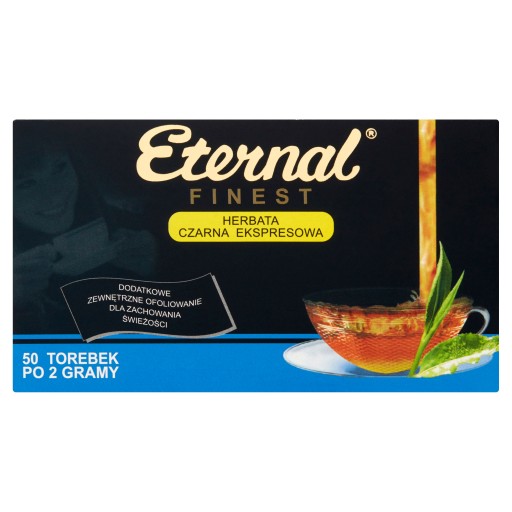 Večný čierny čaj 100 g (50 x 2 g)