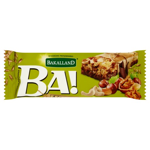 Bakalland Ba! 5 orechov Cereálna tyčinka 40 g