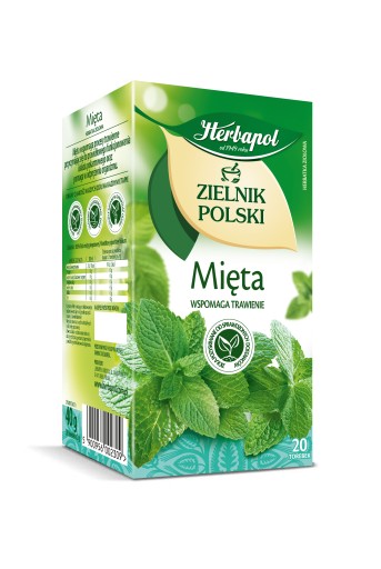 HERBAPOL Bylinný čaj Mint Polish Herbarium 20 sáčkov