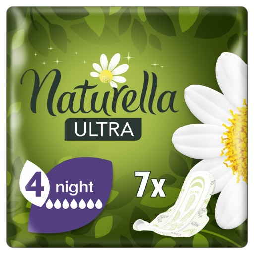 Naturella Ultra Night hygienické vložky 7 ks
