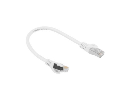 LANBERG Patchcord Lanberg FTP kat.6 0,5m biely