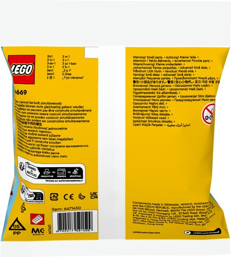 LEGO Creator 30669 Ikonické červené lietadlo 3v1