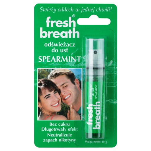 Fresh Breath mäta klasnatá osviežovač úst, 10 g 1 kus