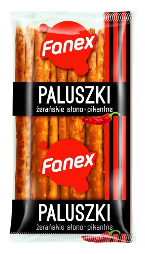 Fanex Tyčinky slané a korenené 100 g