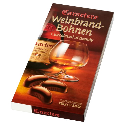 Piasten Caractere s brandy pralinkami 250 g