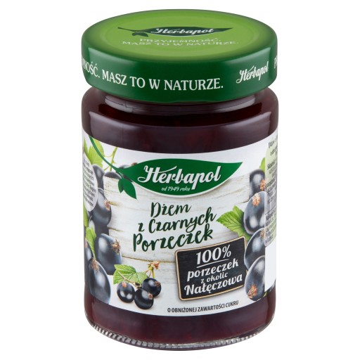 HERBAPOL DŽEM Z ČIERNYCH RÍBEZLÍ 280g